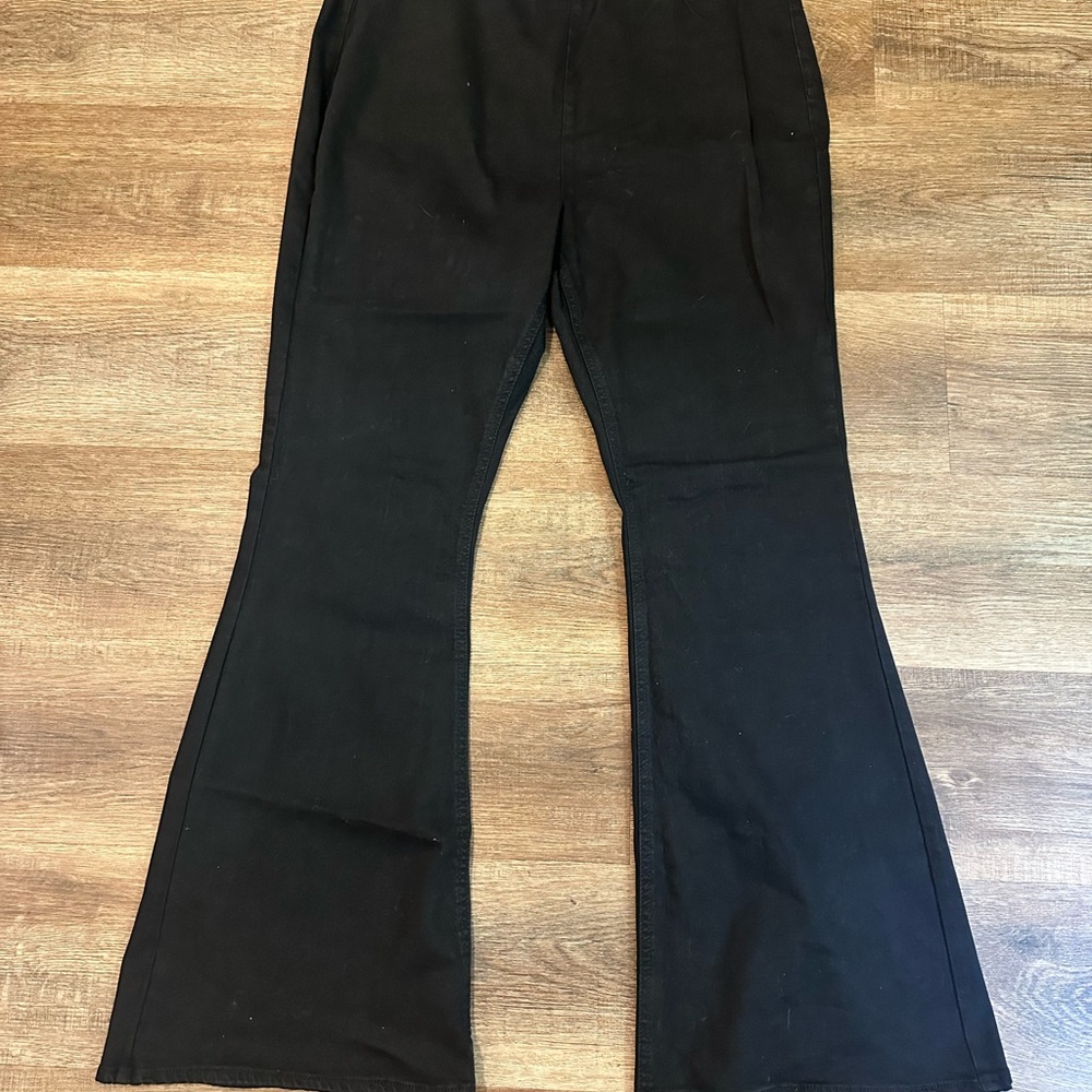 No Boundaries Black Flare & Wide Leg Jeans